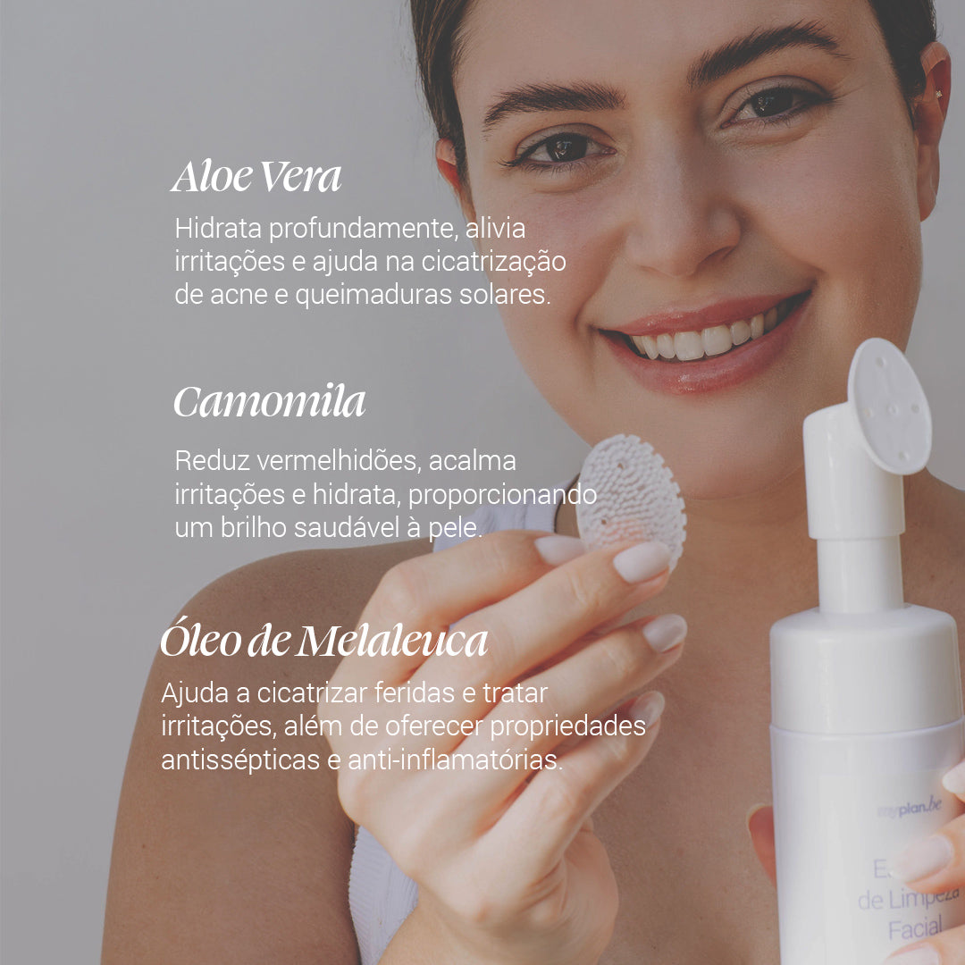 Refil Espuma de Limpeza Facial - Peles Sensíveis