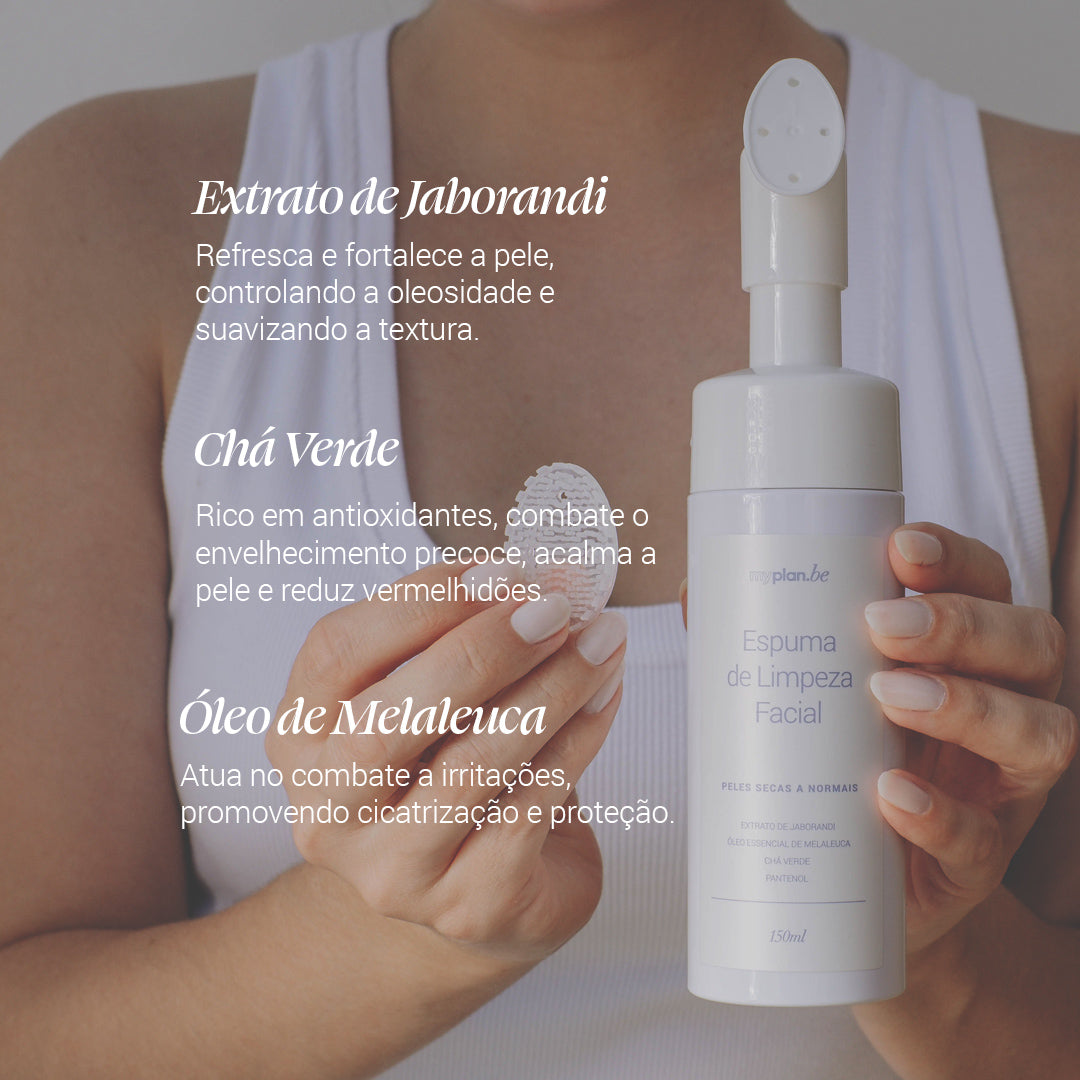 Refil Espuma de Limpeza Facial - Peles Secas a Normais
