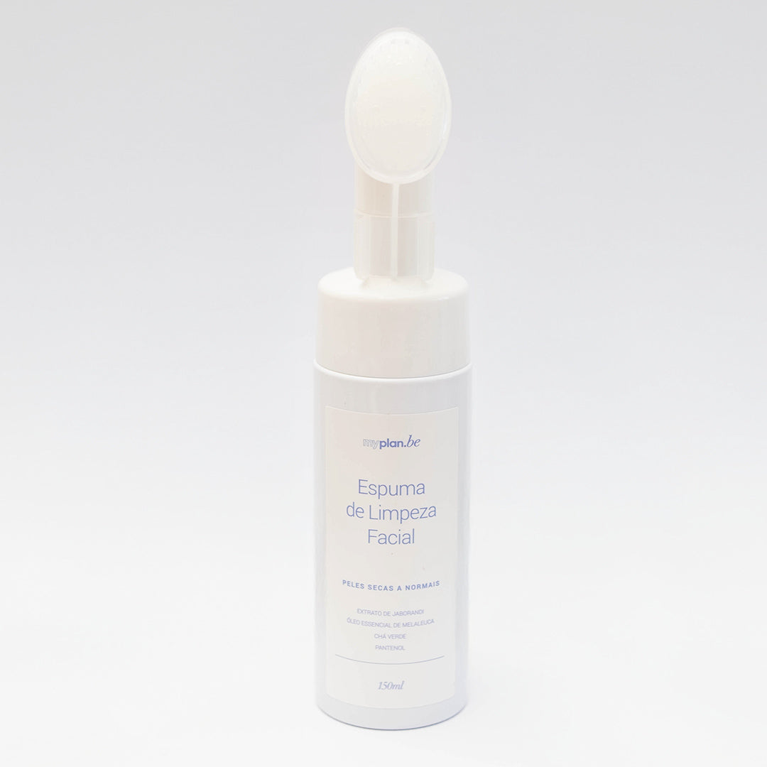 Espuma de Limpeza Facial - Peles Secas a Normais