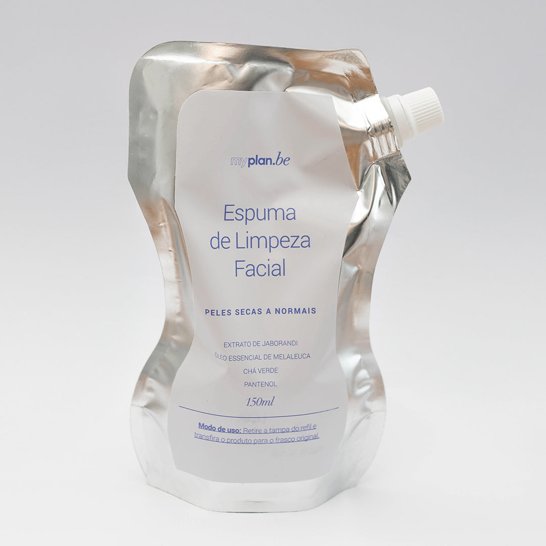 Refil Espuma de Limpeza Facial - Peles Secas a Normais