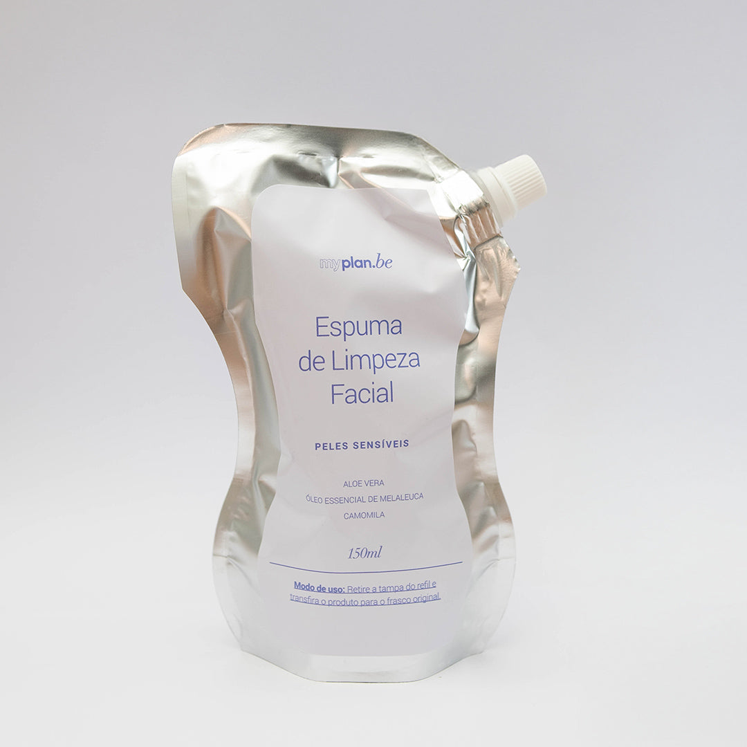 Refil Espuma de Limpeza Facial - Peles Sensíveis